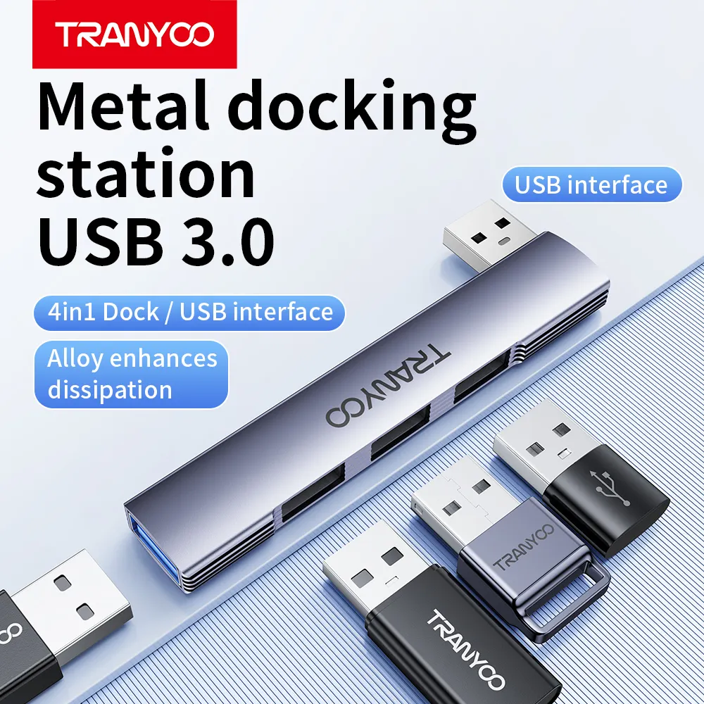 هاب تایپسی به USB ترانیو TRANYOO HB8-C